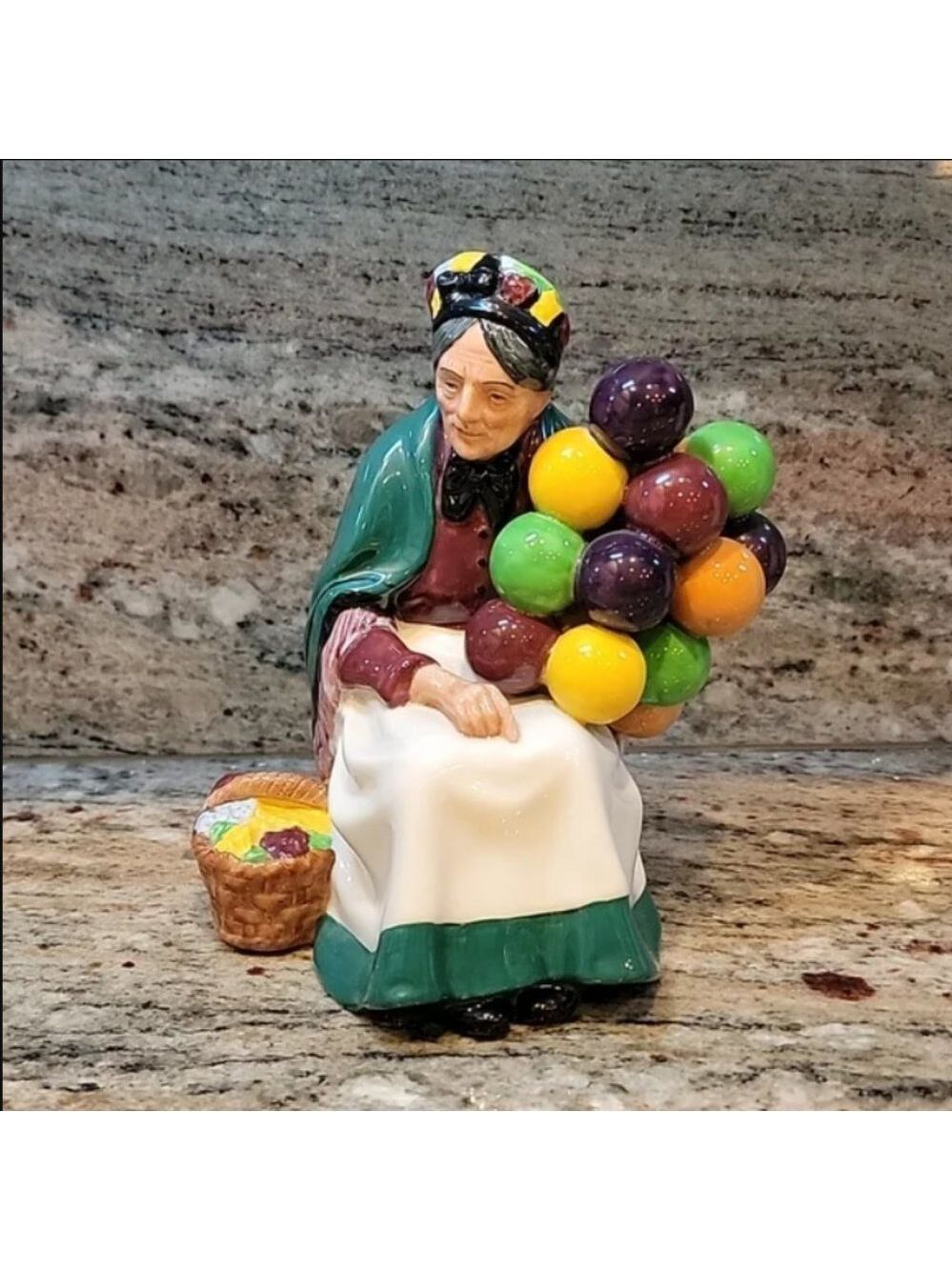 Vintage Royal Doulton The Old Balloon Seller